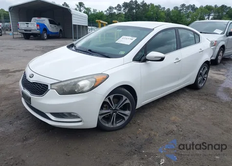 2014 Kia Forte Ex from USA, damaged, VIN KNAFX4A84E5152453